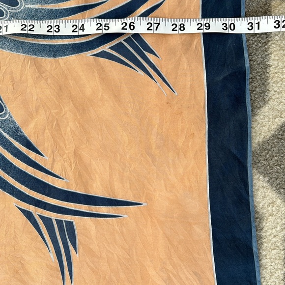 JACQUE FATH Vintage Silk Scarf. - Picture 6 of 8